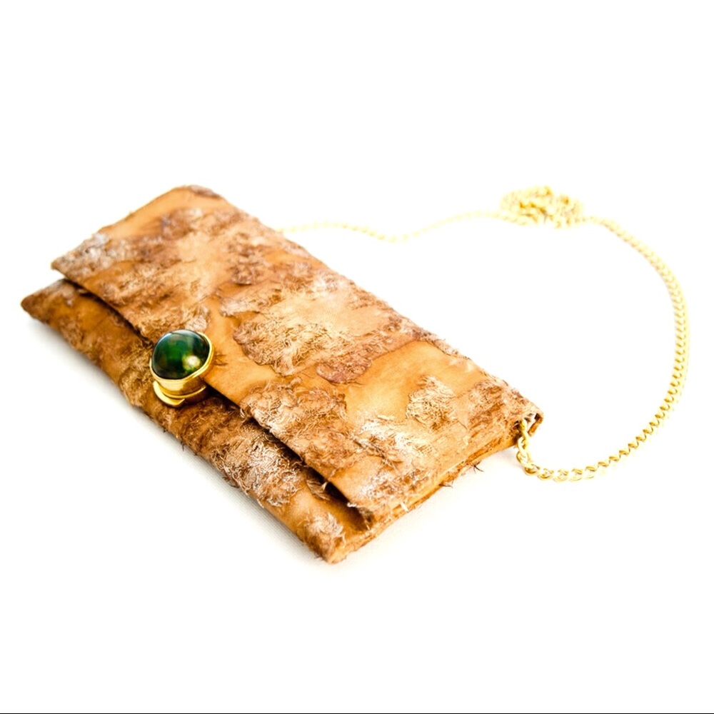 Sondra Roberts Painted Lace Clutch